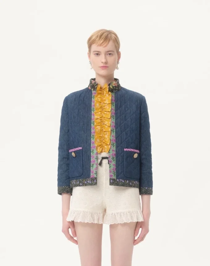 Kurtka dżinsowa z tkaniny chambray Kurtka dżinsowa z tkaniny chambray