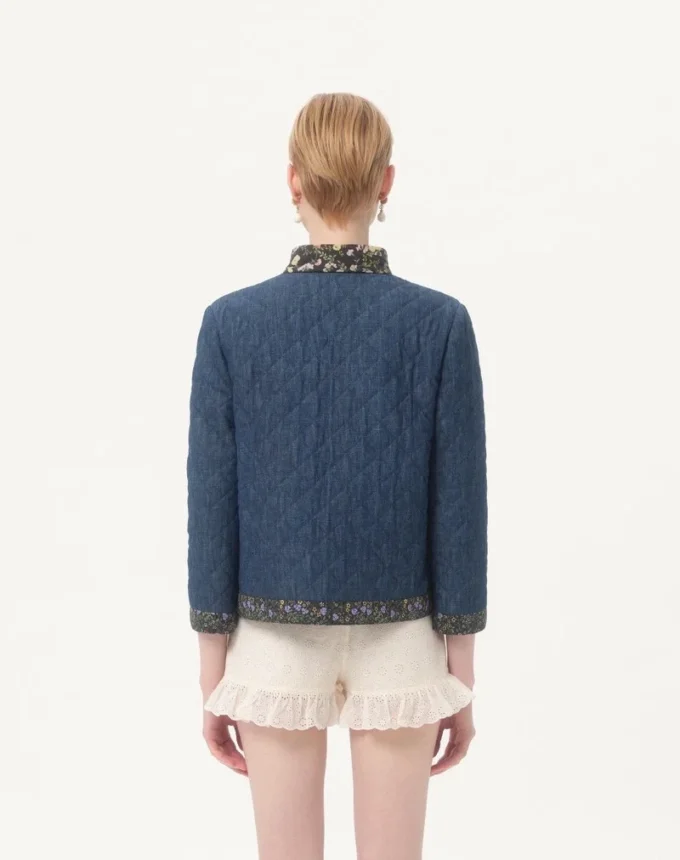 Kurtka dżinsowa z tkaniny chambray Kurtka dżinsowa z tkaniny chambray