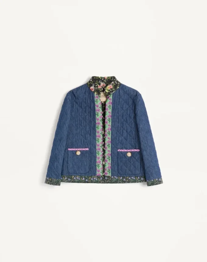 Kurtka dżinsowa z tkaniny chambray Kurtka dżinsowa z tkaniny chambray