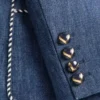 Kurtka dżinsowa z tkaniny chambray Kurtka dżinsowa z tkaniny chambray