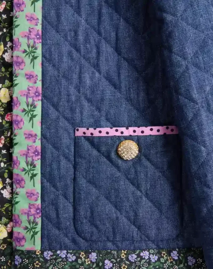 Kurtka dżinsowa z tkaniny chambray Kurtka dżinsowa z tkaniny chambray