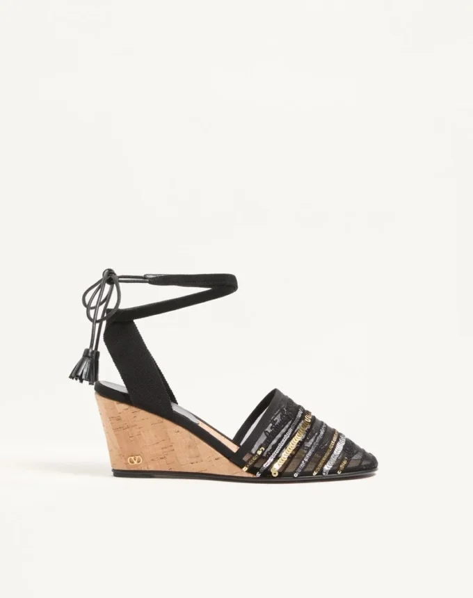 La Cruisette Mesh Wedge z haftem 75 mm La Cruisette Mesh Wedge z haftem 75 mm