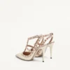 Lakierowane czółenka Rockstud Caged Pump 100 mm Lakierowane czółenka Rockstud Caged Pump 100 mm