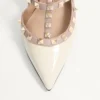 Lakierowane czółenka Rockstud Caged Pump 100 mm Lakierowane czółenka Rockstud Caged Pump 100 mm