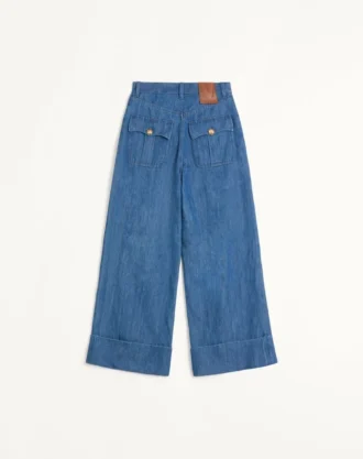 Lekkie spodnie jeansowe