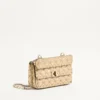 Mała laminowana torebka Valentino Garavani Rockstud Spike z nappa Mała laminowana torebka Valentino Garavani Rockstud Spike z nappa