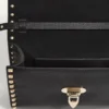 Mała torebka crossbody Rockstud z ziarnistej skóry cielęcej Mała torebka crossbody Rockstud z ziarnistej skóry cielęcej