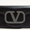Mała torebka na ramię Valentino Garavani Locò z logo Jewel
