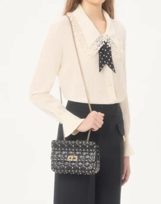 Mała torebka Nappa Rockstud Spike Mała torebka Nappa Rockstud Spike