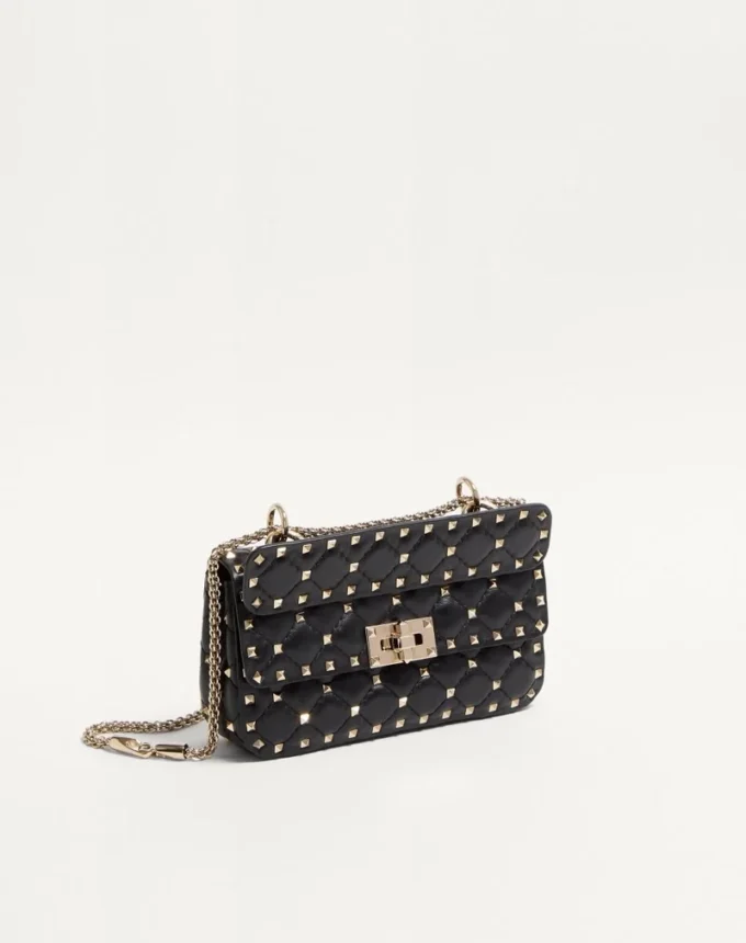 Mała torebka Nappa Rockstud Spike