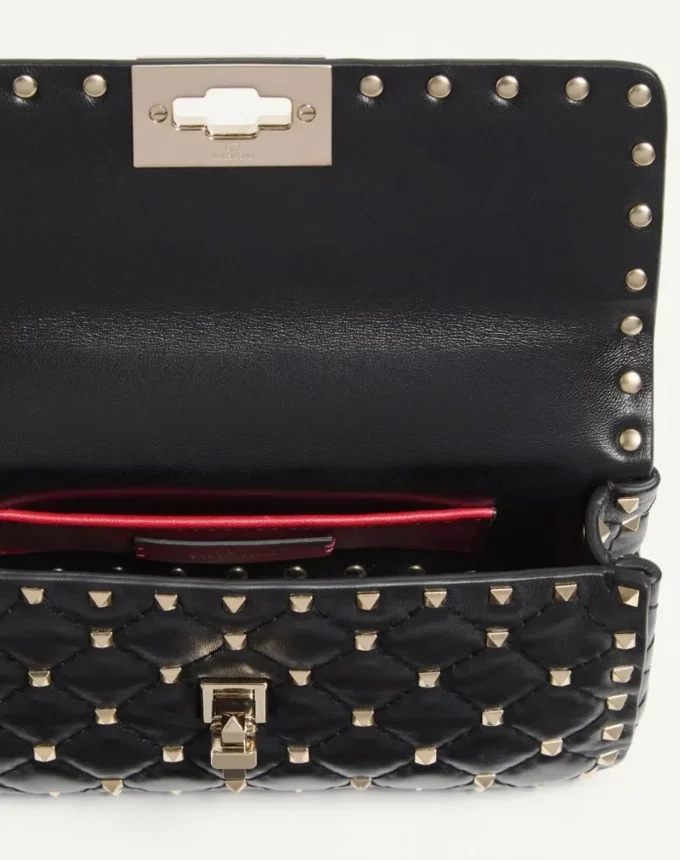 Mała torebka Nappa Rockstud Spike