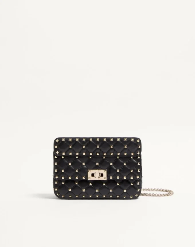 Mała torebka Nappa Rockstud Spike
