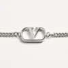 Metalowa bransoletka Valentino Garavani Vlogo Signature