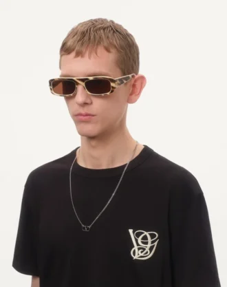 Metalowy naszyjnik Valentino Garavani Vlogo Signature Metalowy naszyjnik Valentino Garavani Vlogo Signature