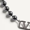 Metalowy naszyjnik Vlogo Signature z perłami Swarovski®