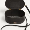 Mini kosmetyczka Vlogo Signature z ziarnistej skóry cielęcej
