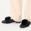 Mokasyny Bowow z tkaniny moiré