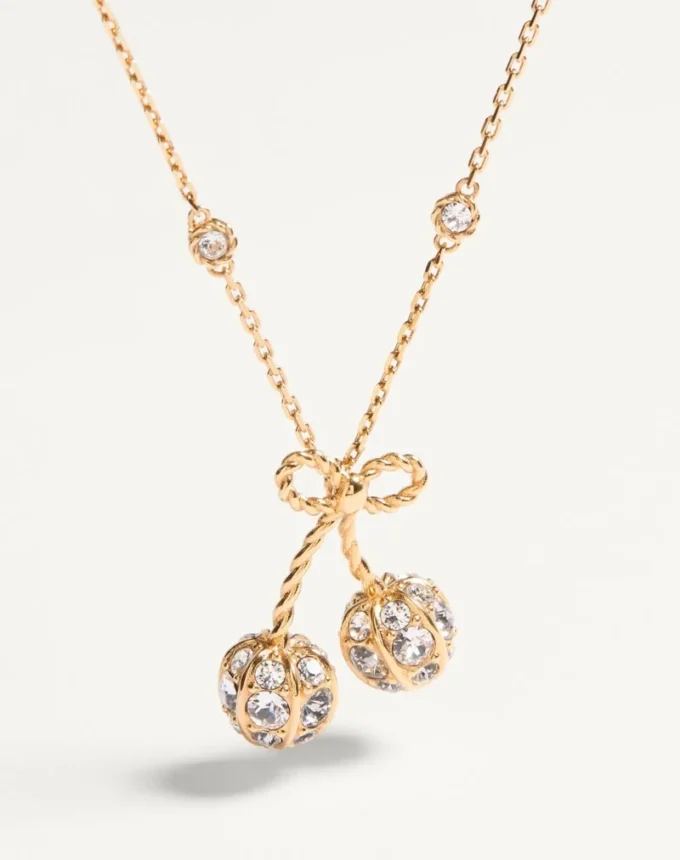 Naszyjnik Cherryfic z metalu i kryształów Swarovski® Naszyjnik Cherryfic z metalu i kryształów Swarovski®