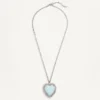 Naszyjnik Coeur Hyperbole z metalu, żywicy i kryształów Swarovski® Naszyjnik Coeur Hyperbole z metalu, żywicy i kryształów Swarovski®