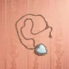 Naszyjnik Coeur Hyperbole z metalu, żywicy i kryształów Swarovski® Naszyjnik Coeur Hyperbole z metalu, żywicy i kryształów Swarovski®