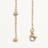 Naszyjnik Ovalette z metalu i kryształów Swarovski® Naszyjnik Ovalette z metalu i kryształów Swarovski®