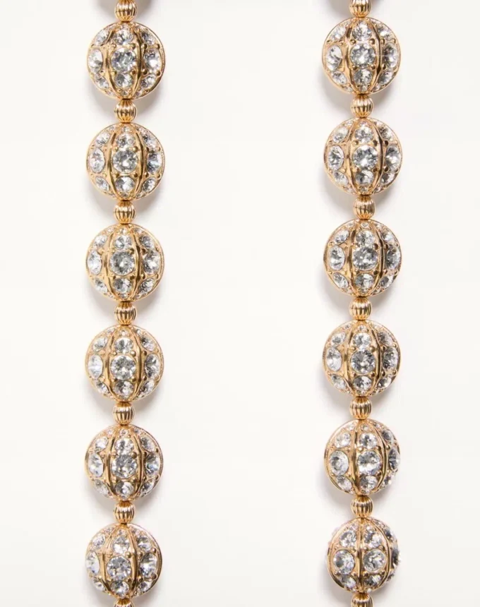 Naszyjnik Poetiques Des Gouttes z metalu i kryształów Swarovski® Naszyjnik Poetiques Des Gouttes z metalu i kryształów Swarovski®