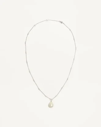 Naszyjnik Vlogo Signature z metalu, pereł i kryształów Swarovski® Naszyjnik Vlogo Signature z metalu, pereł i kryształów Swarovski®