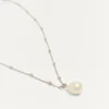 Naszyjnik Vlogo Signature z metalu, pereł i kryształów Swarovski®
