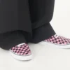 Niskie trampki Valentino Garavani i Vans z tkaniny z nadrukiem VLogo w szachownicę Niskie trampki Valentino Garavani i Vans z tkaniny z nadrukiem VLogo w szachownicę