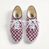 Niskie trampki Valentino Garavani i Vans z tkaniny z nadrukiem VLogo w szachownicę Niskie trampki Valentino Garavani i Vans z tkaniny z nadrukiem VLogo w szachownicę