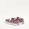Niskie trampki Valentino Garavani i Vans z tkaniny z nadrukiem VLogo w szachownicę Niskie trampki Valentino Garavani i Vans z tkaniny z nadrukiem VLogo w szachownicę