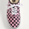 Niskie trampki Valentino Garavani i Vans z tkaniny z nadrukiem VLogo w szachownicę Niskie trampki Valentino Garavani i Vans z tkaniny z nadrukiem VLogo w szachownicę