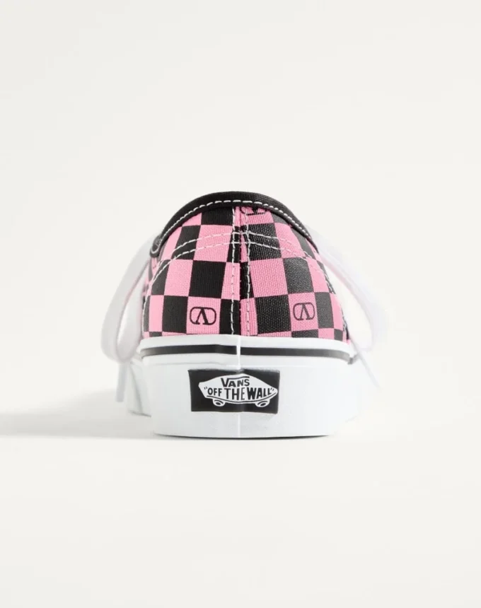Niskie trampki Valentino Garavani i Vans z tkaniny z nadrukiem VLogo w szachownicę