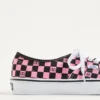 Niskie trampki Valentino Garavani i Vans z tkaniny z nadrukiem VLogo w szachownicę Niskie trampki Valentino Garavani i Vans z tkaniny z nadrukiem VLogo w szachownicę