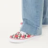 Niskie trampki Valentino Garavani i Vans z tkaniny z nadrukiem VLogo w szachownicę i detalami w kropki