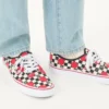 Niskie trampki Valentino Garavani i Vans z tkaniny z nadrukiem VLogo w szachownicę i detalami w kropki Niskie trampki Valentino Garavani i Vans z tkaniny z nadrukiem VLogo w szachownicę i detalami w kropki