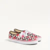 Niskie trampki Valentino Garavani i Vans z tkaniny z nadrukiem VLogo w szachownicę i detalami w kropki Niskie trampki Valentino Garavani i Vans z tkaniny z nadrukiem VLogo w szachownicę i detalami w kropki