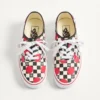 Niskie trampki Valentino Garavani i Vans z tkaniny z nadrukiem VLogo w szachownicę i detalami w kropki