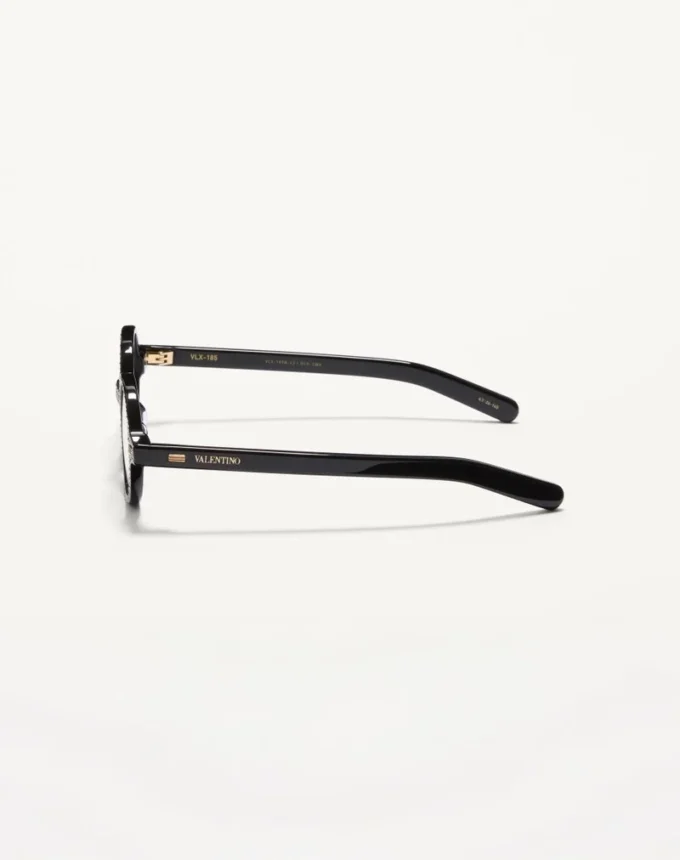 Okulary Bizarre Circle z kryształami z acetatu Okulary Bizarre Circle z kryształami z acetatu