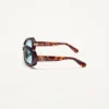 Owalne okulary z oprawkami z acetatu Owalne okulary z oprawkami z acetatu