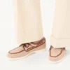 Palm Avenue Canvas And Nappa Boat Shoe