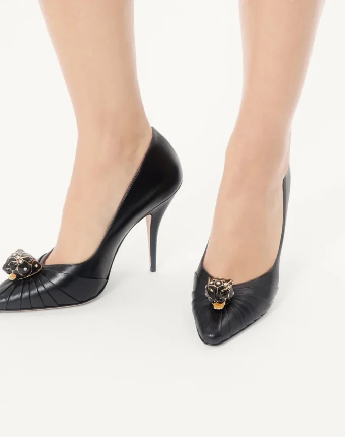 Panthea Goatskin Pumps 105 mm Panthea Goatskin Pumps 105 mm