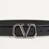 Pasek VLogo Signature z cielęcej skóry 30 mm
