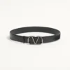 Pasek Vlogo Signature z cielęcej skóry 40 mm