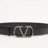 Pasek Vlogo Signature z cielęcej skóry 40 mm