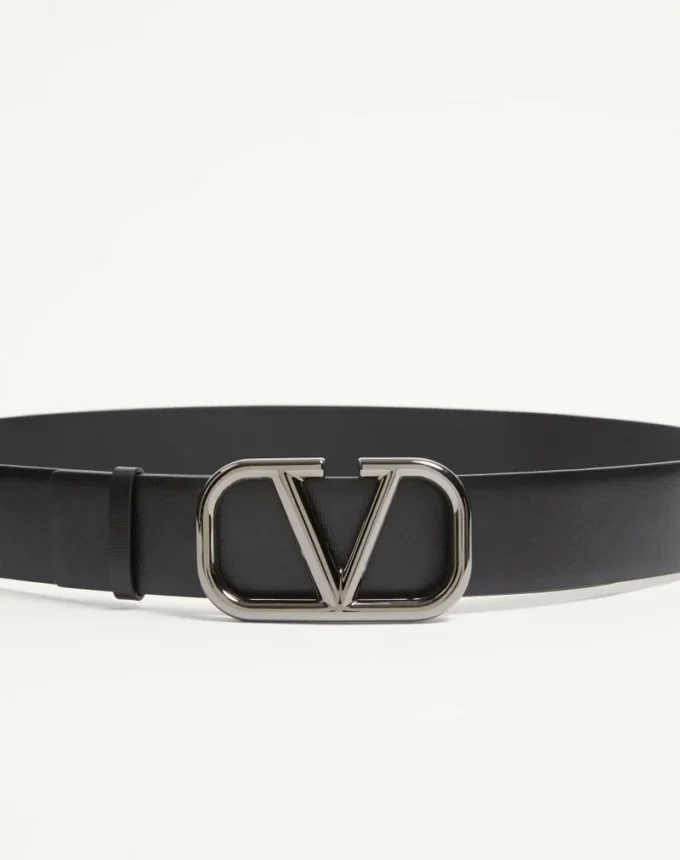 Pasek Vlogo Signature z cielęcej skóry 40 mm