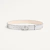 Pasek Vlogo Signature z laminowanej skóry cielęcej 30 mm Pasek Vlogo Signature z laminowanej skóry cielęcej 30 mm