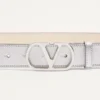 Pasek Vlogo Signature z laminowanej skóry cielęcej 30 mm Pasek Vlogo Signature z laminowanej skóry cielęcej 30 mm