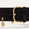 Pasek Vlogo Signature z zamszu 65 mm