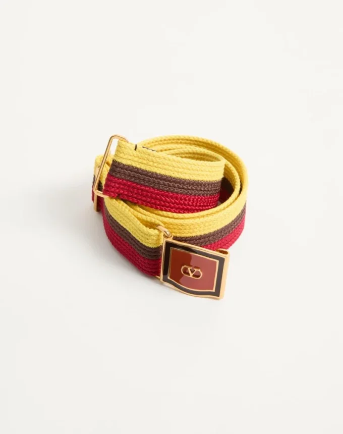 Pasek z charakterystycznym logo VLogo 40 mm Pasek z charakterystycznym logo VLogo 40 mm